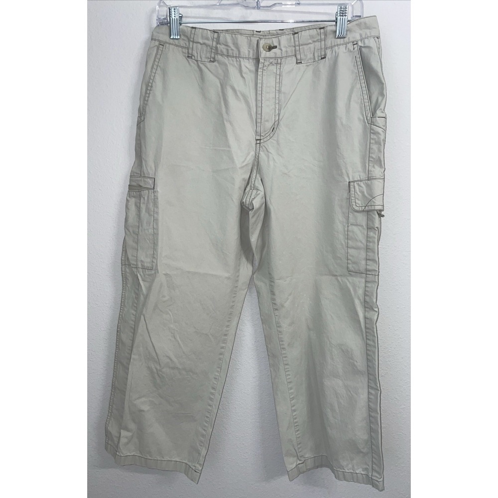 Columbia Omni-Shield Bermuda Shorts Capri Size 10 Stretch Beige‎